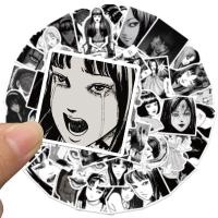 Pegatinas de Anime Japonés Horror Tomie 50PCS para Niños Diario de Viaje Estación de Motor Refrigerador Pared nbyinto Marca Desnormales Productos - details 4