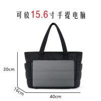 Bolso de mano para mujer, ligero, esponjoso, portátil, de viaje, apto para fitness, bolso de mano para trabajo. - details 0
