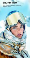 Gafas de Nieve Photochromáticas KAPVOE Máscara de Esquí y Snowboard con Lente Anti-Niebla UV400 para Hombres y Mujeres Gafas de Sol Deportivas y al Aire Libre - details 10