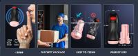 Leten APP Control automático masculino succión Mastubator vibración calefacción masturbación taza bolsillo Coño Real Vagina adultos juguetes sexuales para hombre - details 14