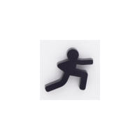 Imán de nevera creativo para hombre, imán Ninja para refrigerador, Clip de mensaje magnético, decoraciones para el hogar, 4 uds/Set - details 3