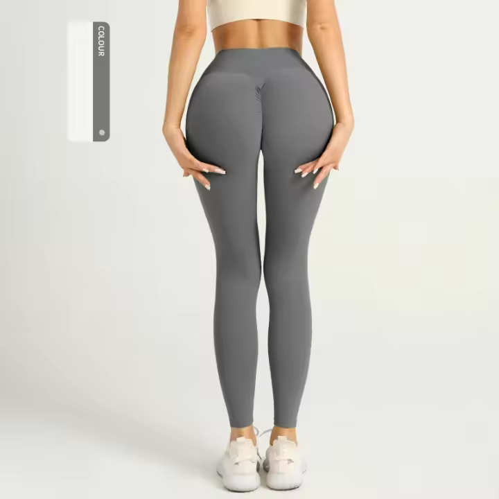 Mallas de Yoga de cintura alta para mujer, pantalones deportivos transpirables para correr y ciclismo, ropa de gimnasio de entrenamiento de verano - 1