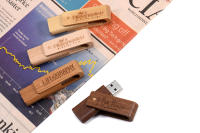 Unidades flash USB 3.0 de madera giratorias 128 GB Regalos de boda creativos Memoria USB 64 GB Pendrive de madera de arce 32 GB Dispositivos de almacenamiento USB3.0 16 GB Almacenamiento externo de alta calidad 8 GB Disco U resistente al agua 4 GB - details 2