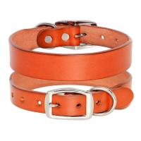 genuino mascotas pequeños, medianos grandes, Collar cuero duradero ustable para perros y cachorros, conjunto de correas XS-XL - details 6