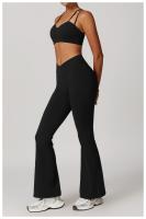 Conjunto de Yoga Ajustado de Cuidado de Belleza de Espalda Cruzada Traje de Fitness de Cintura Alta y Levantamiento de Caderas Conjunto de Nylon con Sujetador y Pantalones - details 20