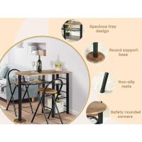Juego de Mesa de Cena Plegable para 2 Personas Mesa de Cocina Pequeña con Sillas Plegables - details 3