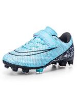 Zapatos de fútbol profesionales para niños, entrenamiento de verano, diseño libre de encaje TF/campo de uñas corto y largo roto FG/AG campus - details 2
