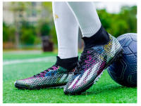 Botas de Fútbol Hombre 2025 Caña Alta con Tacos Largos o Cortos TF |   Antideslizantes, Ligeras y Profesionales – Tallas 34-45 - details 20