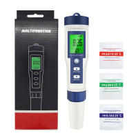 Medidor Digital 5 en 1 de PH, TDS, EC, probador de temperatura de salinidad, conductividad, filtro de agua, pluma de pureza con retroiluminación, 50% de descuento - details 11