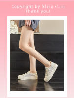 Zapatos Blancos Transpirables Pequeños Zapatillas Casuales para Mujeres Plataforma de Color Sólido - details 11