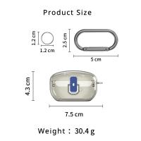 Funda protectora para auriculares, funda impermeable para auriculares, funda protectora transparente duradera para Wf 1000xm5 Bluetooth - details 2