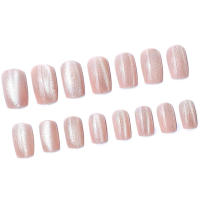 Uñas postizas de Color rosa, Kit de manicura en casa, 24 piezas - details 0