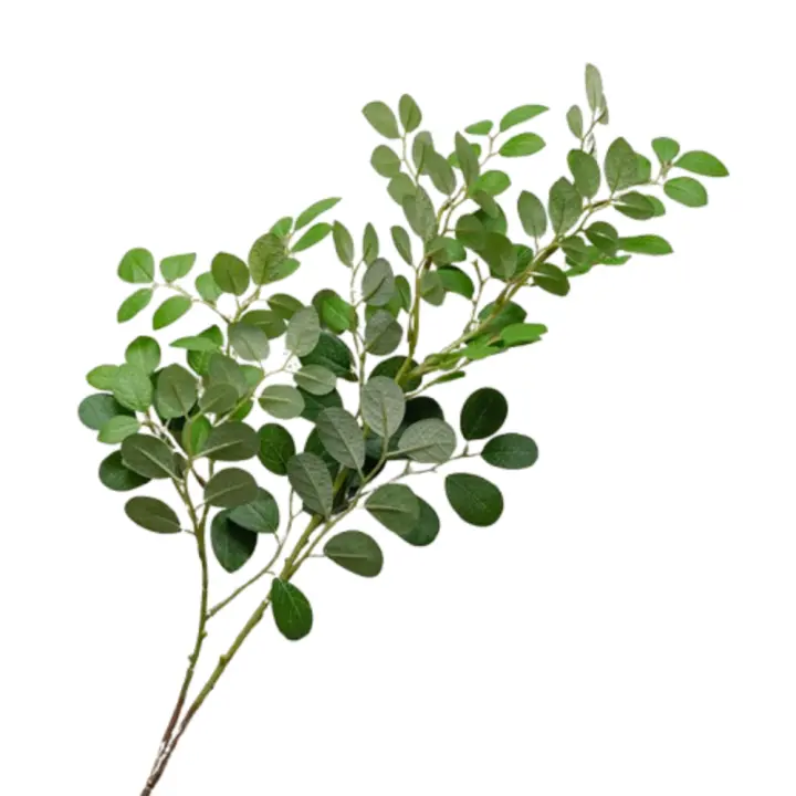 Rama de Loropetalum Artificial de 70cm, planta verde artificial elegante de lujo, flor falsa hecha a mano para sala de estar y escritorio - 1