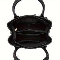 Nuevo bolso de hombro tipo bandolera de estilo europeo para mujer Boston, mochila de lujo de alta gama - details 3