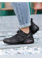 Zapatos de senderismo de malla transpirable para hombre, zapatillas deportivas ligeras para correr al aire libre, zapatos de bloqueo de ciclo, Camping, Trekking - details 14