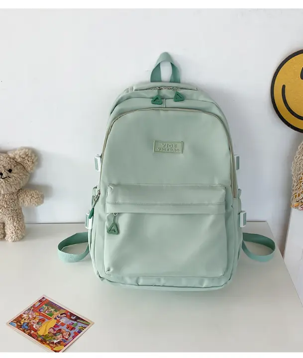 Mochila de Nylon para Mujeres 2025 Bolsa de Escuela de Alta Capacidad para Estudiantes de Secundaria y Universidad - 1