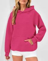 Sudadera con Capucha Básica para Mujer Estilo Y2K a la Moda Sudadera con Bolsillo Suelto - details 22