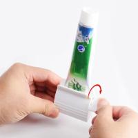Exprimidor de pasta de dientes, dispensador giratorio multifuncional, Soporte para Baño eficiente, 1 unidad - details 14