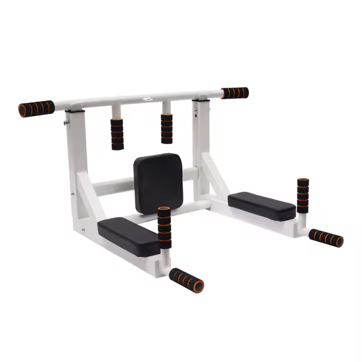 Barra de tracción con asas múltiples, equipo de Fitness, cubierta protectora de Pe montada en la pared, resistente y duradera - 1
