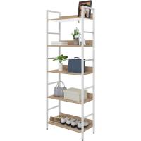 Estante de Metal Multifuncional para Almacenamiento y Organización Estante de Cocina con 5 Estantes de Metal + MDF 60x27,5x160CM - details 5