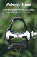Pedales de Bicicleta ROCKBROS SPD-SL de Aleación de Aluminio Ultraligero con Cierre Automático para Bicicleta de Carretera Material de Pedal Resistente al Clima Fabricado en China - details 4