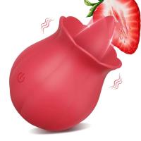 Leten Rose-vibrador sexual para mujeres, 10 lenguas, lamiendo pezones, succionador de clítoris Anal, estimulador del punto G, juguetes eróticos para adultos 18 - details 2