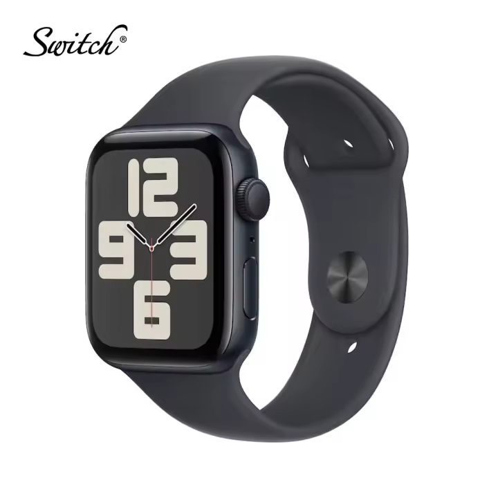 [Nuevo] Estuche de aluminio para Apple Watch SE con cinturón deportivo (2024), solo GPS - 1