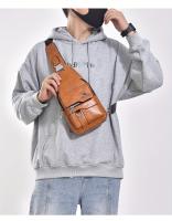 Nuevo bolso de mensajero unisex impermeable y resistente al desgaste, bolso cruzado, bolso de mano, bolso de hombro, bolso de pecho, hecho de tela resistente al desgaste, gran capacidad con bolsillos grandes, fácil de transportar, adecuado para el trabajo - details 15