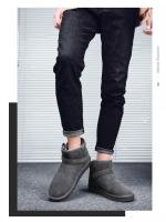 Botas de nieve de invierno para hombre, zapatillas altas para mujer, zapatos informales de moda, pies de piel desnuda, algodón, luz cálida, parejas, talla grande 35-47 - details 18