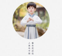Hanfu antiguo para niños, niños y niñas, ratones de biblioteca, estudiantes de primaria, ropa escolar tradicional china, ceremonia de apertura, - details 9
