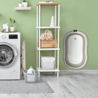 Bañera Plegable para Bebé de 80cm con Soporte Bañera de Bebé con Termómetro - details 34