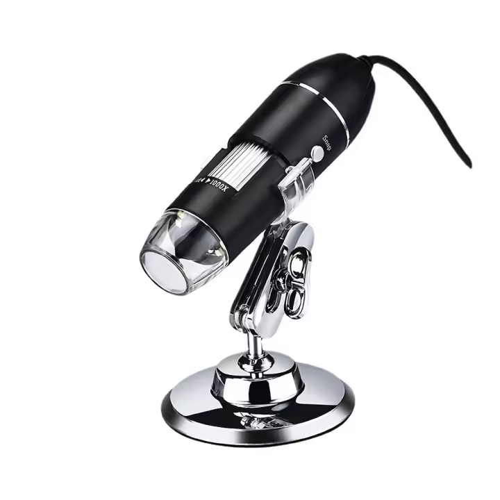 Microscopio Industrial electrónico HD 1000x, lupa portátil de gran aumento para folículo piloso y análisis de la piel - 1