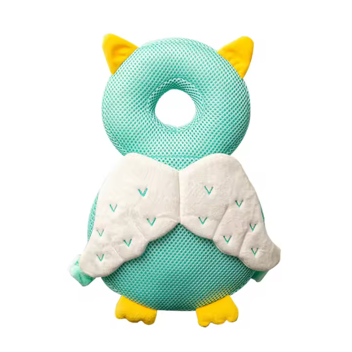Protector de pelo de Bebe 1-3T, juguete de seguridad para evitar los daños en la espalda, Alero de seuridad de dibujos animados de Angel Bee - 1