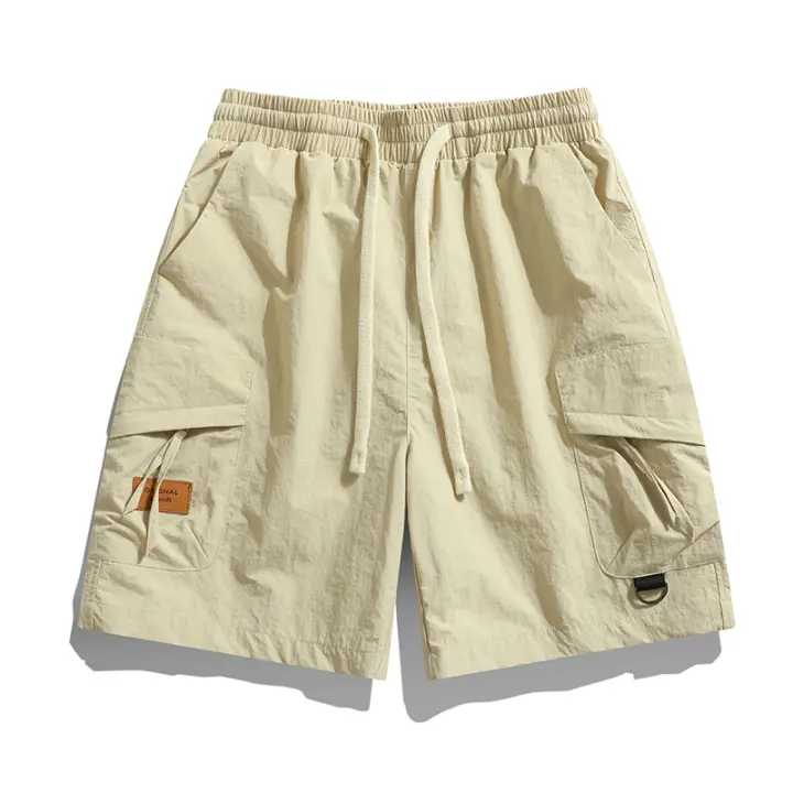 Pantalones cortos De Verano Para Hombre 2023 Nuevos Joggers Múltiples Bolsillos Casual Pantalones Sueltos Para Trabajo Exterior - 1