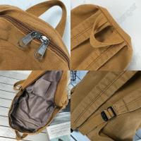 Mochila escolar de tela para niña, nueva moda, estudiante universitario, mochila vintage para mujer, bolso de lona para ordenador portátil para mujer, mochila de viaje Kawaii para mujer - details 2