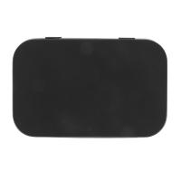 Caja de lata negra de Metal negro con caja de dulces mate, caja pequeña, 95x60x21mm - details 3