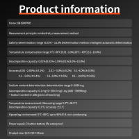 Salinidad de cocina para alimentos, salinómetro de maricultura cocida con pantalla Digital de precisión, cuchara probadora de temperatura de sal - details 8