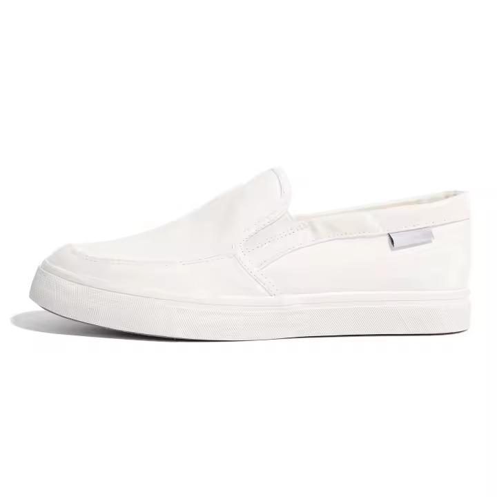 Los zapatos al por mayor se deslizan en las zapatillas de deporte cómodas zapatillas de deporte de la moda de la lona de los planos de la ayuda del arco - 1