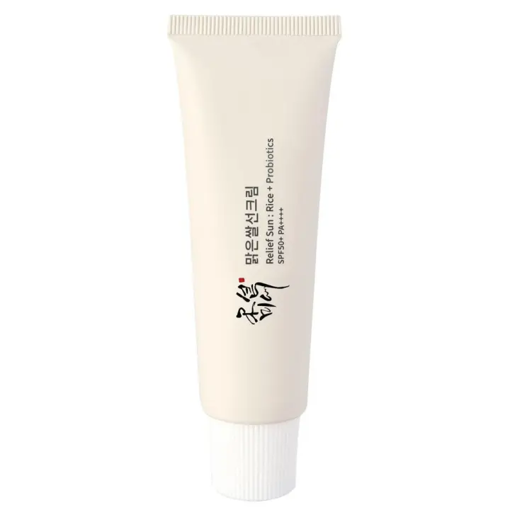 Protector solar orgánico SPF50+PA++ Solución coreana para el cuidado de la piel con probióticos de arroz - 1