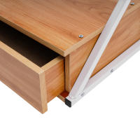 Estante de almacenamiento para microondas de 2 etapas, estantes de panadería, organizador de cocina para encimera, estantes de panadería, cocina - details 6
