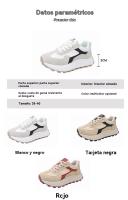 Zapatillas de Plataforma Estilo Coreano para Primavera 2025 Zapatillas de Correr para Estudiantes - details 4