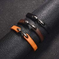 Pulsera Dijie punk retro de alta calidad con hebilla magnética tejida multicapa de piel de vaca para hombre, venta al por mayor de regalos de joyería - details 14