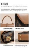 Bolso Retro para Mujer 2025 Bandolera Premium Estampada Otoño/Invierno - details 4