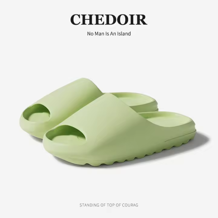 Zapatillas deportivas desgaste exterior verano de los hombres de fondo grueso interior hogar antideslizante sandalias eva playa de las mujeres zapatillas frescas pareja - 1
