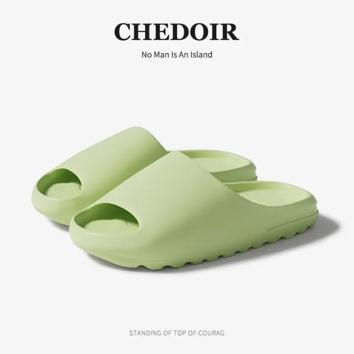 Zapatillas deportivas desgaste exterior verano de los hombres de fondo grueso interior hogar antideslizante sandalias eva playa de las mujeres zapatillas frescas pareja - 1