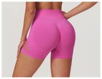 Pantalones de Yoga Deportivos sin Costuras Cintura Alta, Levantamiento de Cadillas, Transpirables para Entrenamiento Material de Nylon - details 20