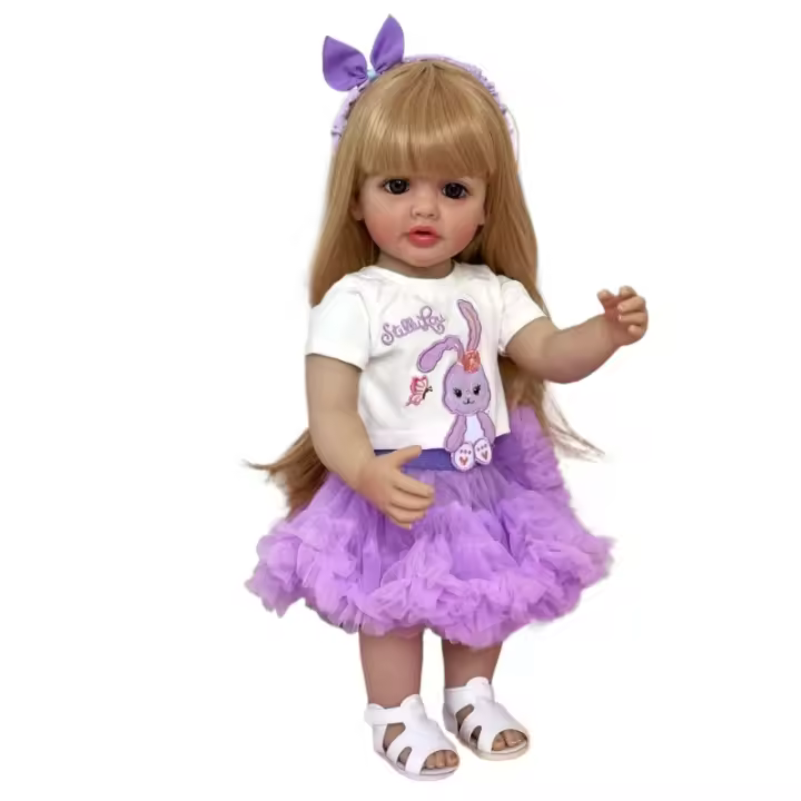 Muñeca De Bebé Reborn Realista De 50 CM Con Piel Pintada En 3D - 1