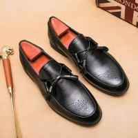 Zapatos formales de hombre planos de boda de oficina de verano 2023 de vestir transpirable de cuero Oxford de negocios de lujo - details 4