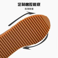 Zapatos casuales retro plataforma estilo británico premium versátil cuero Forrest Gump zapatos - details 6