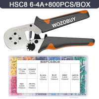 Alicates de Terminal Tubular WOZOBUY Herramientas de Crimping Mini HSC8 de Precisión Alta 6-4 0.25-10mm² 23-7AWG 6-6 0.25-6mm² Para Carpintería y Mejoras del Hogar - details 10